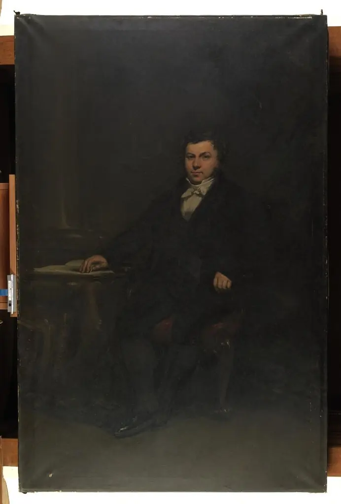 Gentleman in his study