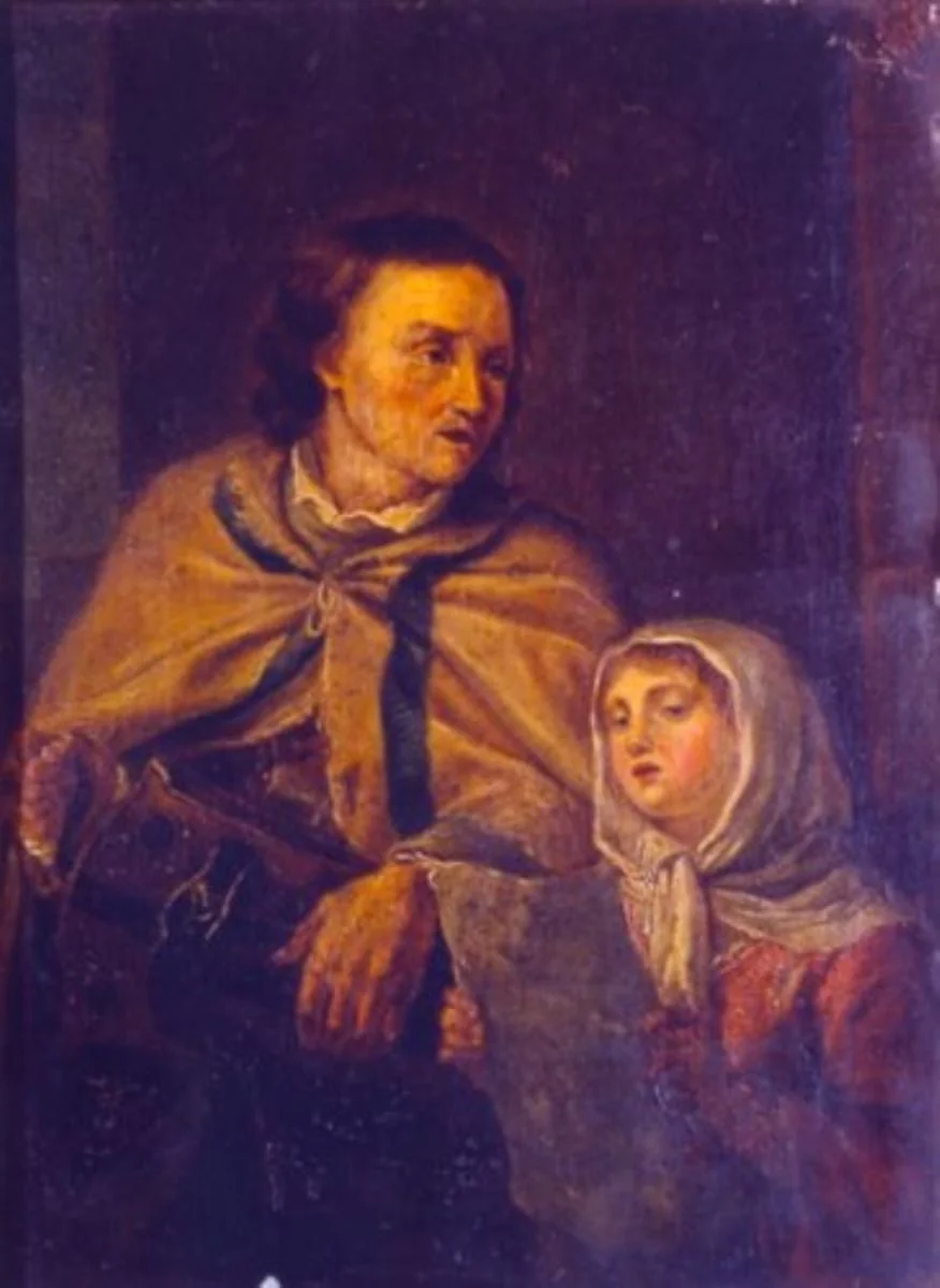 Cântăreți ambulanți, by Unknown, unspecified, 1850