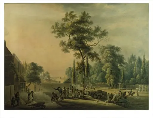 The "Old Swan", Bayswater, by Paul Sandby, R.A.