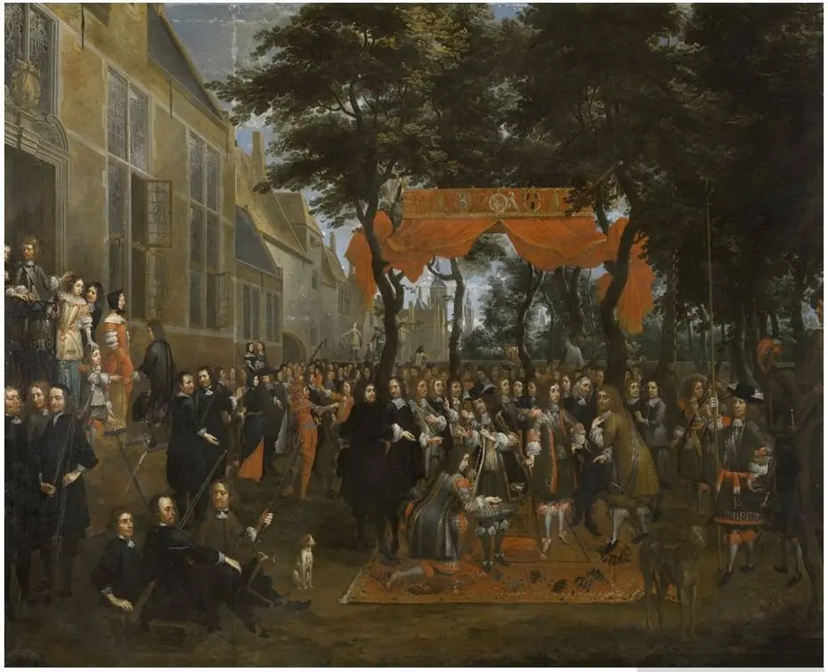 The Reception of Charles II and his Brothers