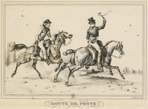 Scenes of Daily Life, Roads and Paths: Mail Route (Scènes de la vie quotidienne, Route et Chemins: Route de Poste)