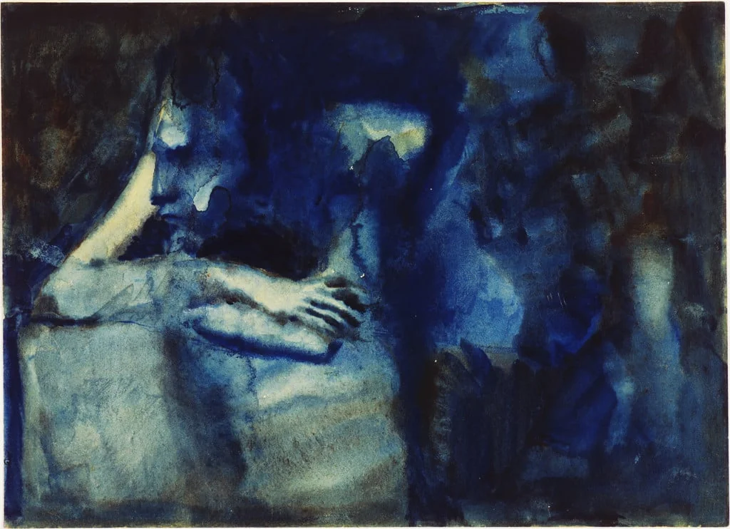 Untitled, by Pablo Picasso, watercolor, 1904