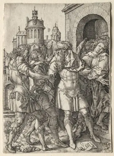 The Story of Lot:  Lot Prevents the Sodomites from Violence