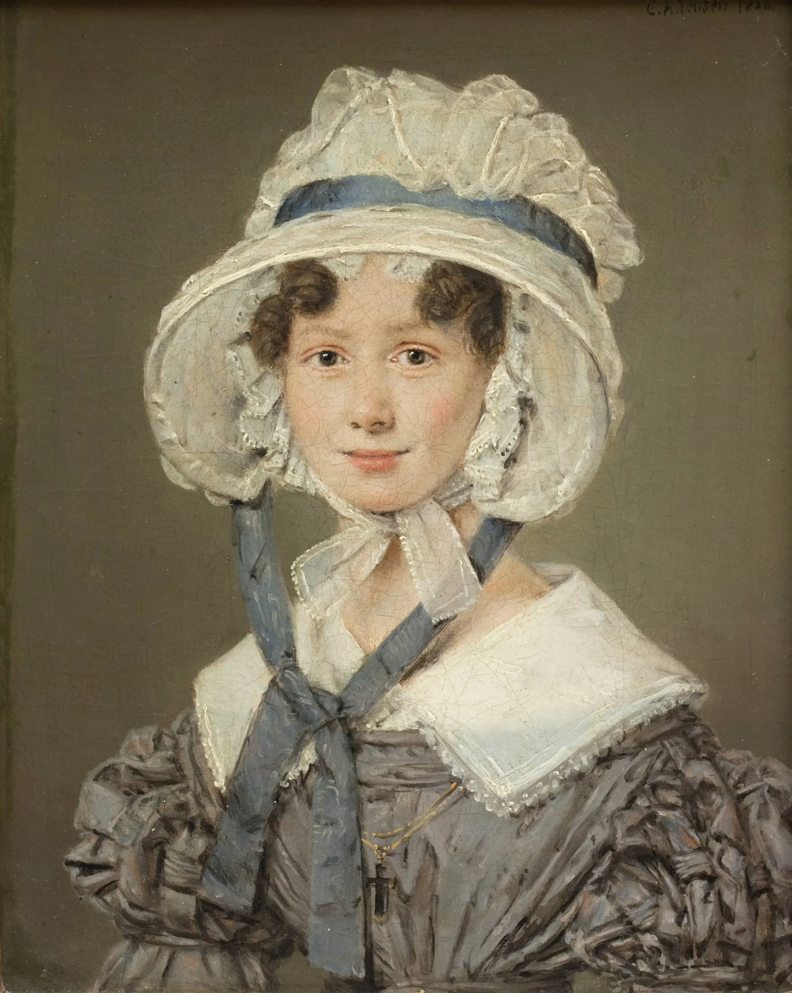 Birgitte Søbøtker Hohlenberg, née Malling, by Unknown, 1826