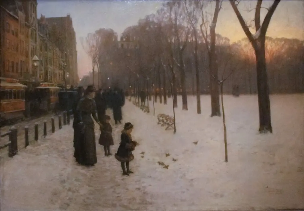 Boston Common at Twilight