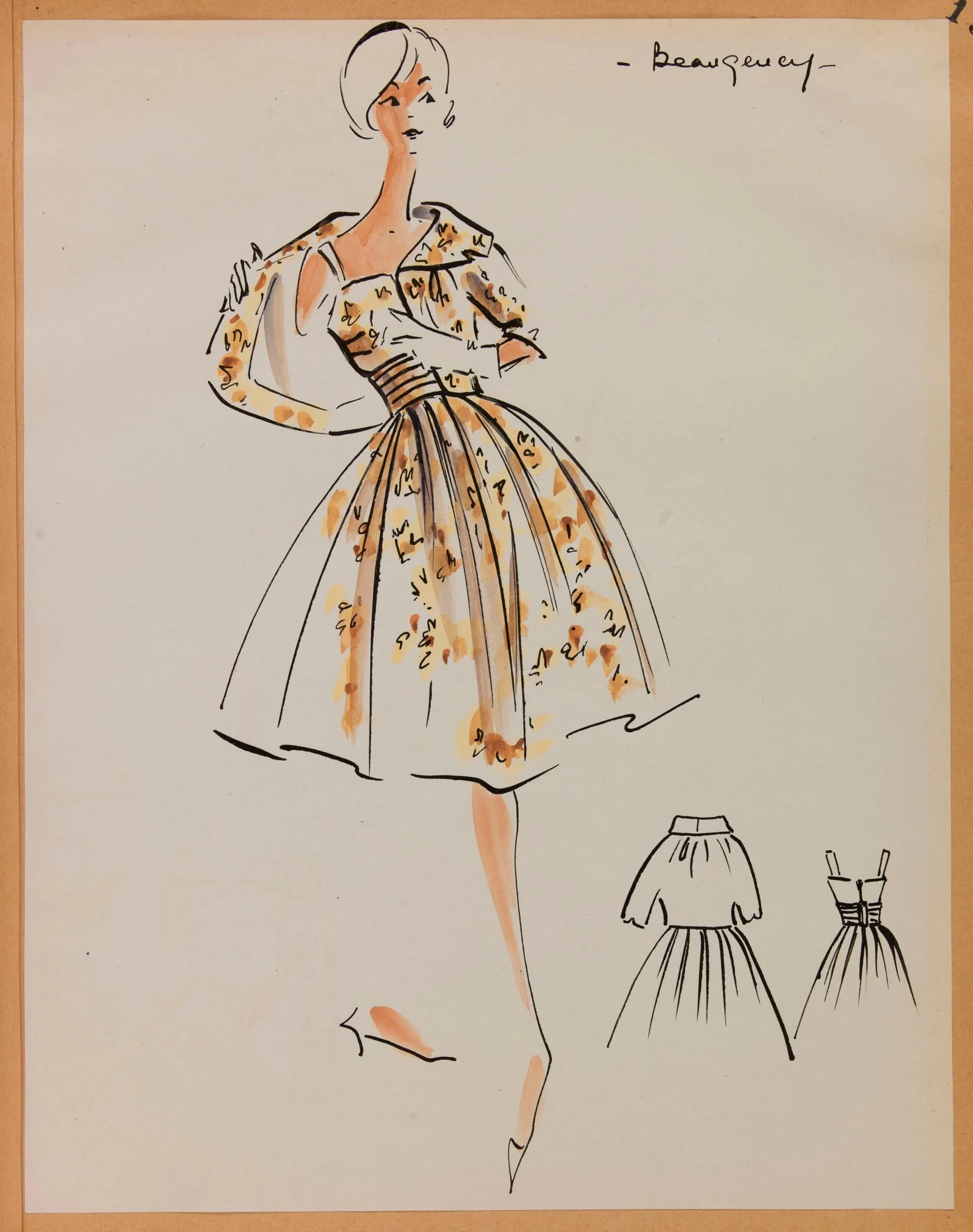 Beaugency, by Marie-Louise Carven, 1958