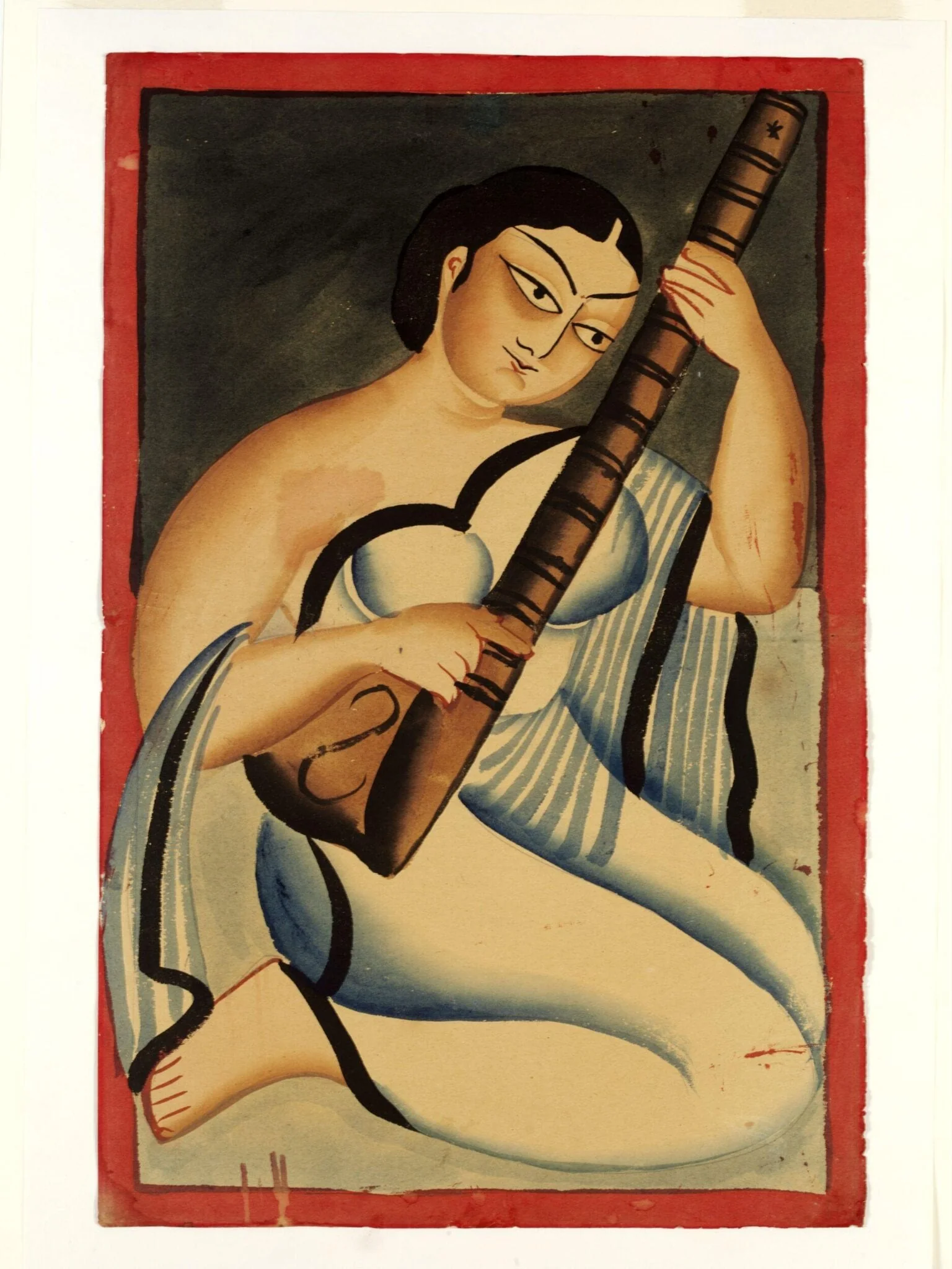 Untitled, by Nibaran Chandra Ghosh, paint, 1900