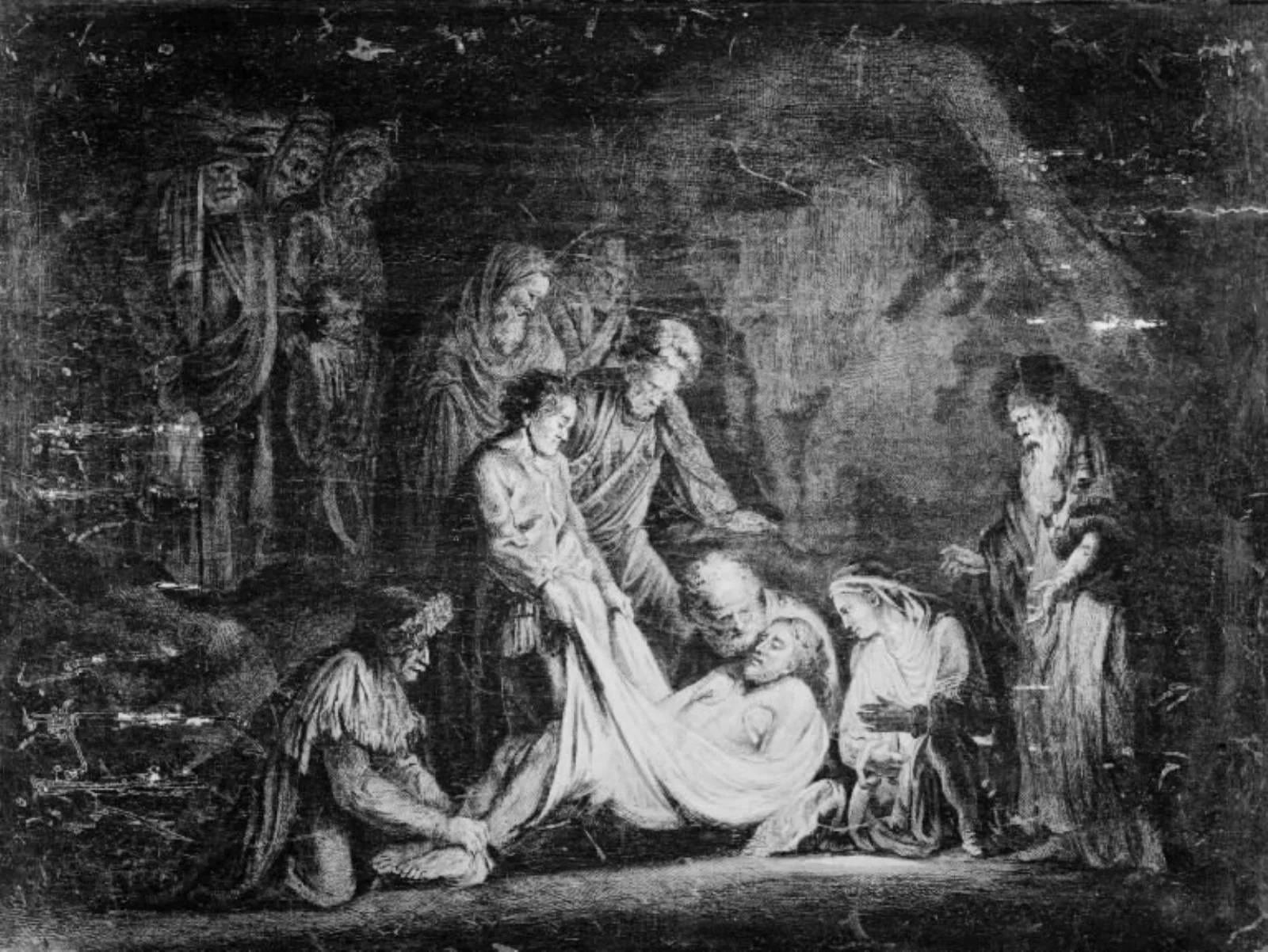 The Entombment of Christ, by Unknown, 1750
