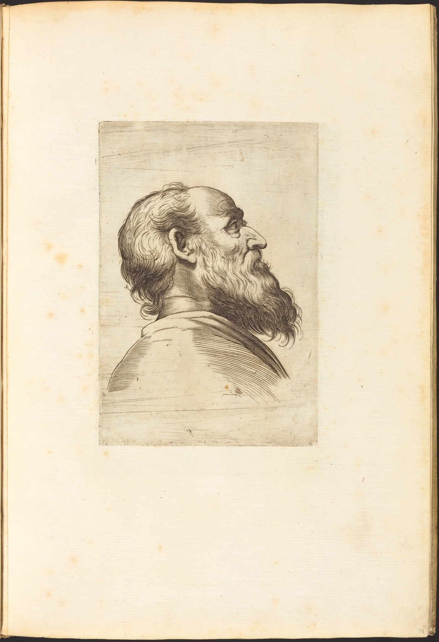 Print from Drawing Book, by Luca Ciamberlano, ink, 1615