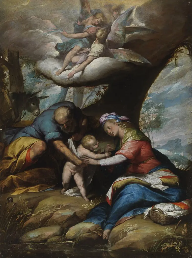 Rest on the Flight into Egypt