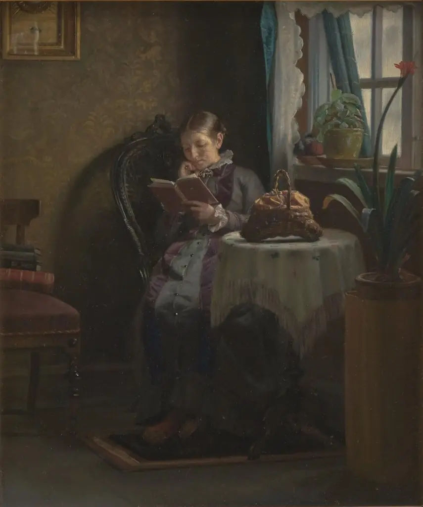 The Artist's Wife Reading