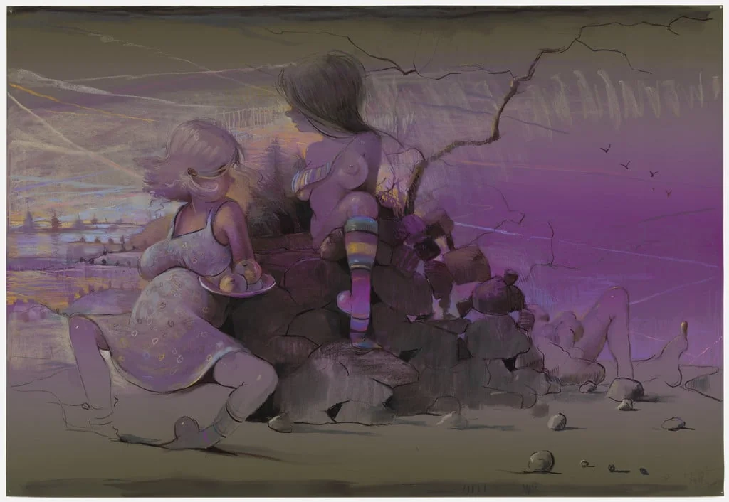 Untitled, by Lisa Yuskavage, pastel, 2011