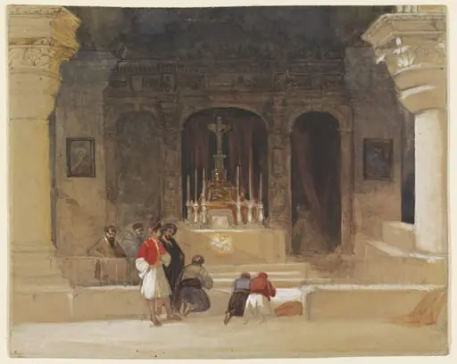 Chapel of St. Helena, Crypt of the Holy Sepulchre, Jerusalem