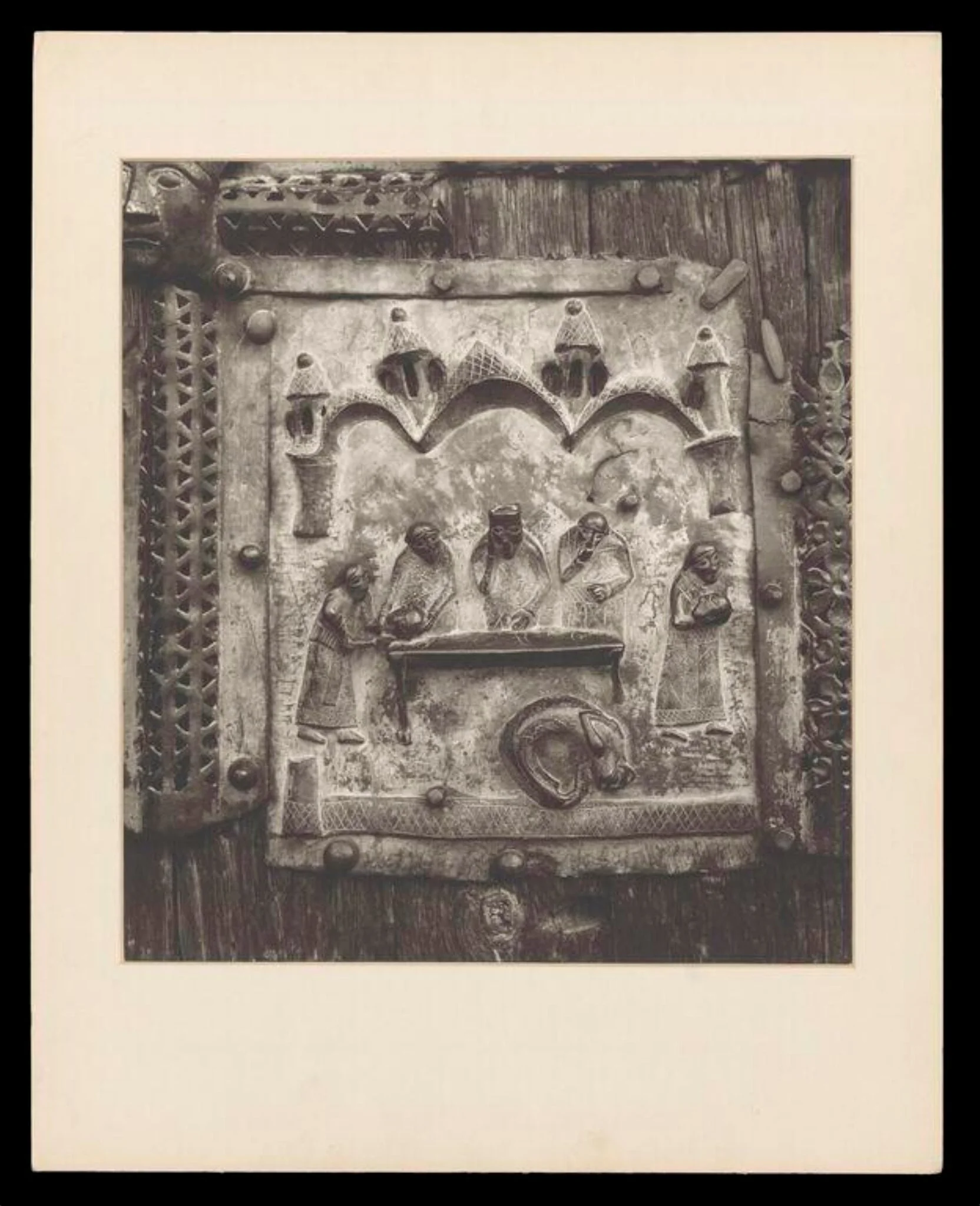Detail, Bronze Door of San Zeno, Verona