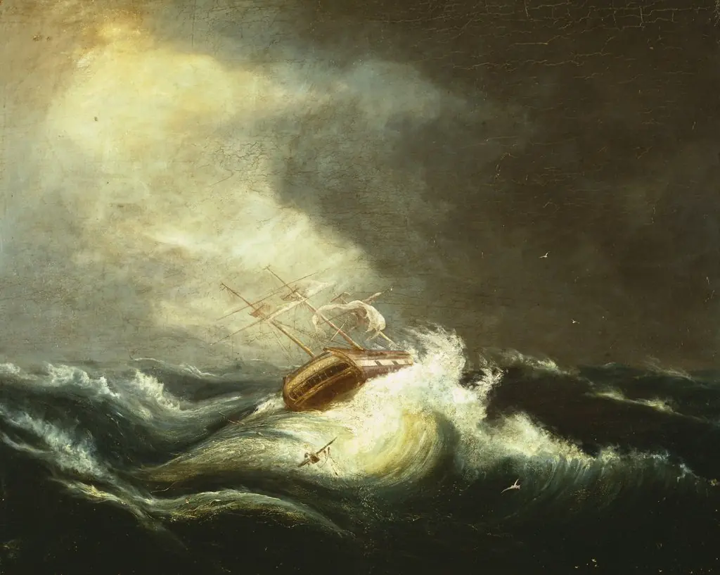 Ship in Storm