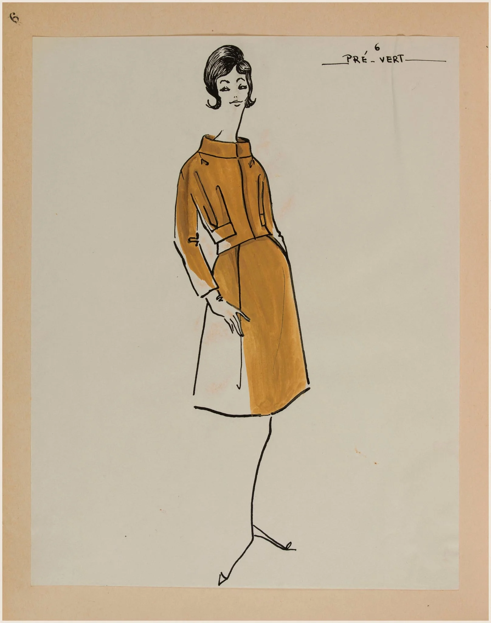 Pré-vert, by Carven, 1958