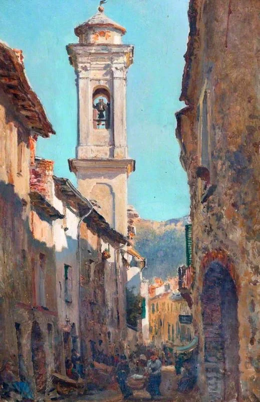 Ponte Garessio, Piedmont, by Richard Whateley West, unspecified, 1900