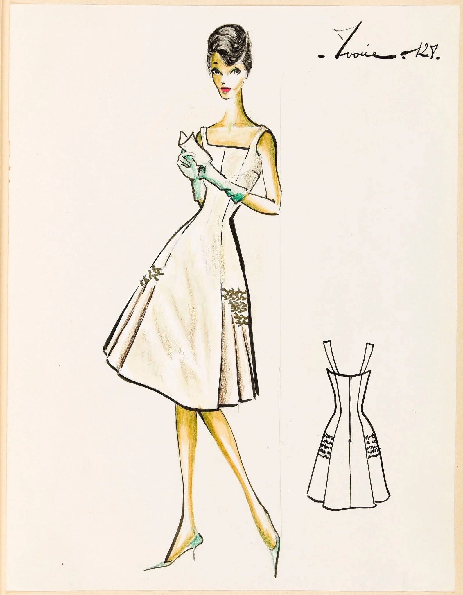 Ivoire, by Marie-Louise Carven, 1959