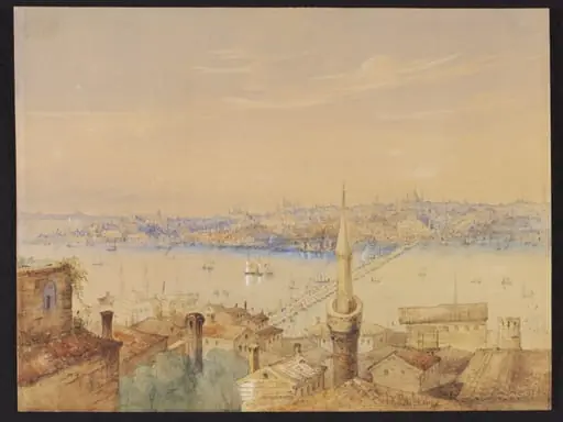 View of Constantinople from Pera across the Golden Horn