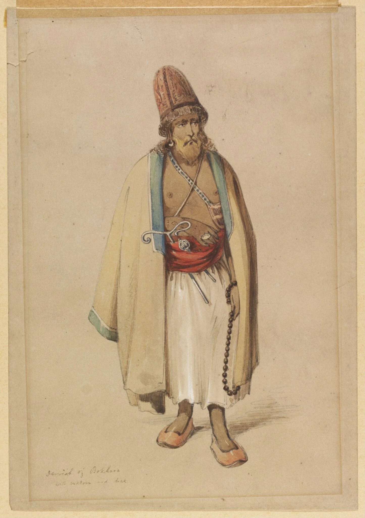 Dervish of Bokhara with Inkhorn and Diak