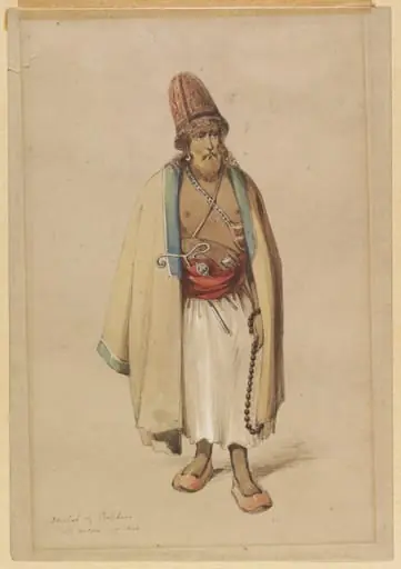 Dervish of Bokhara with Inkhorn and Diak