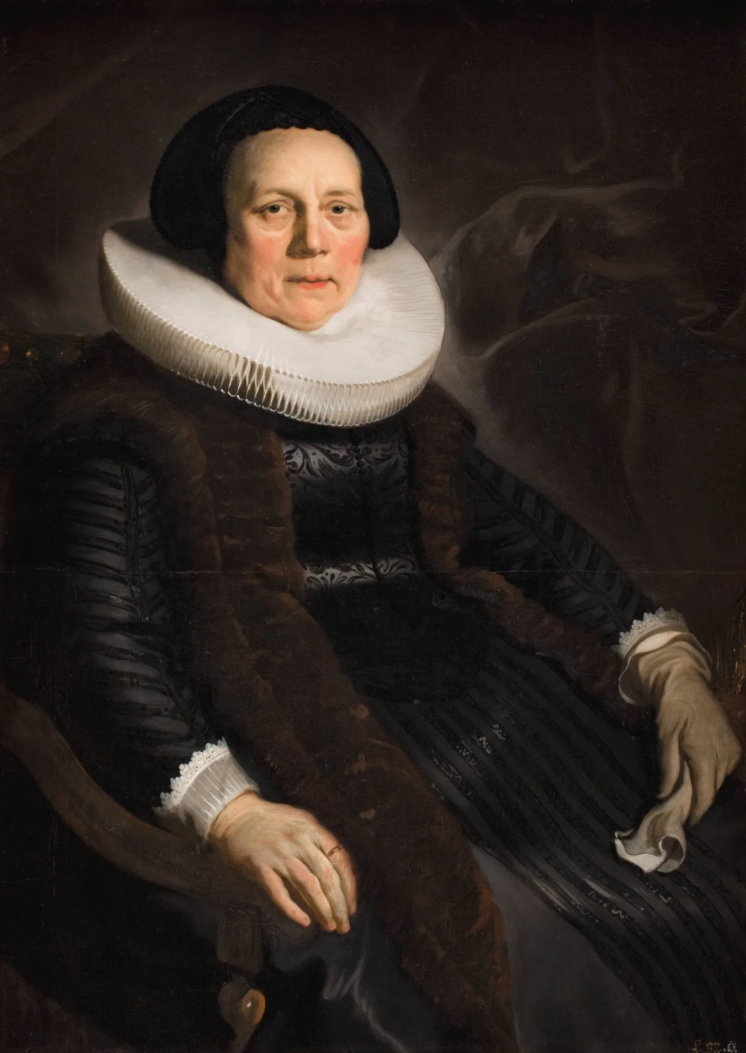 Portrait of a Woman, by Unknown, unspecified, 1650