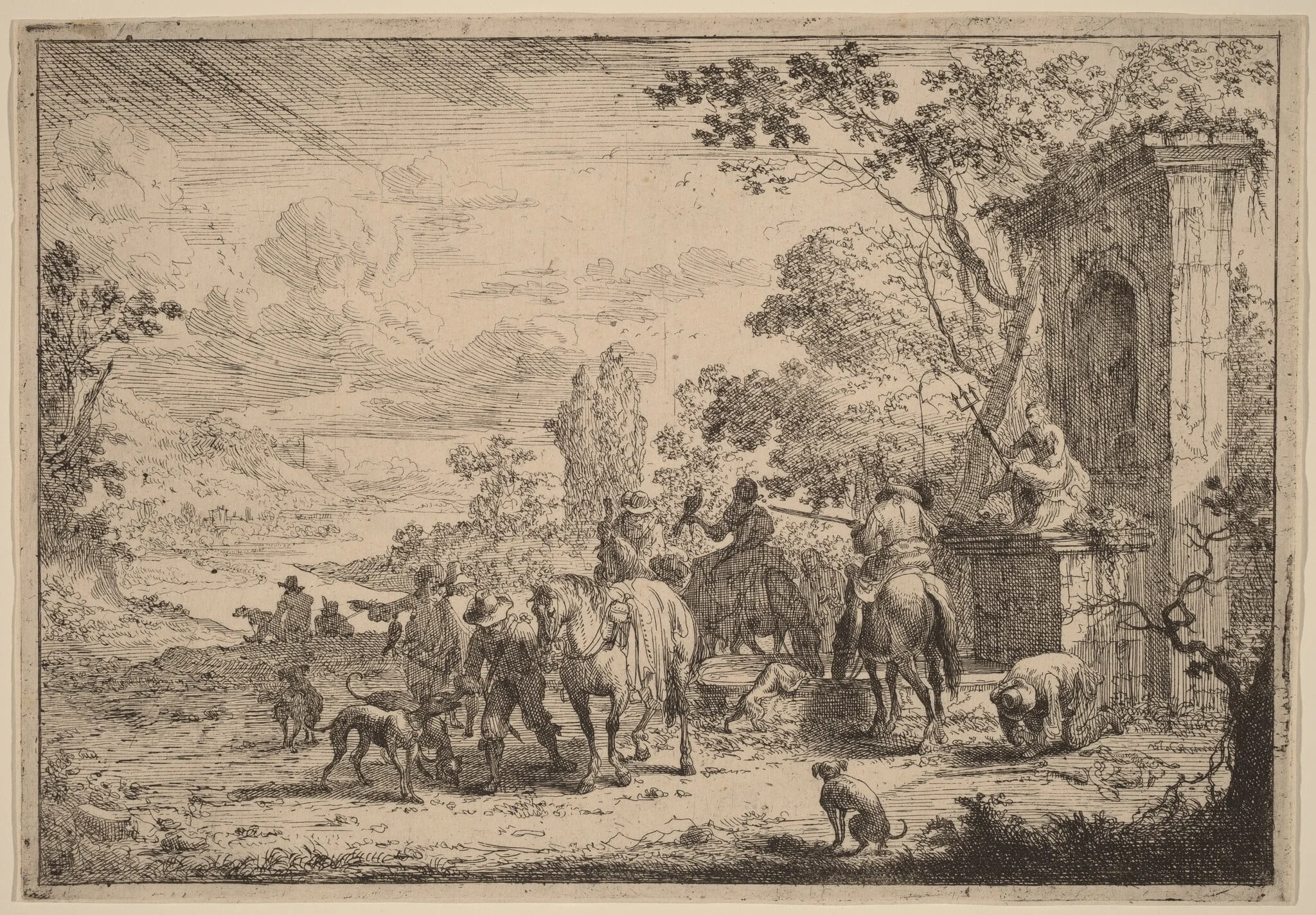 Huntsmen Resting