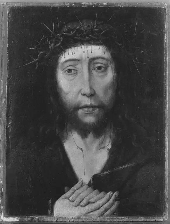 Christ with crown of thorns