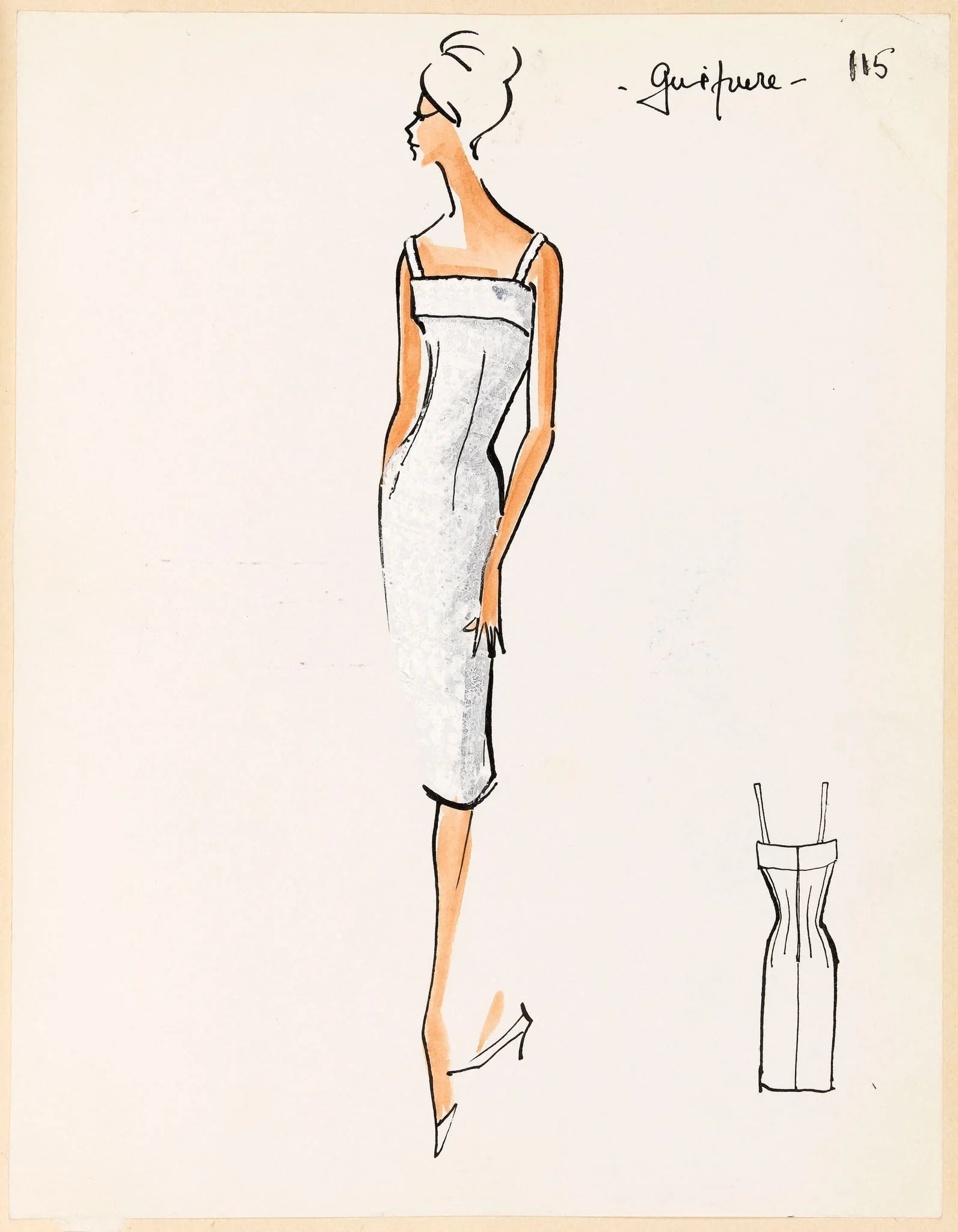Guipure, by Carven, 1959