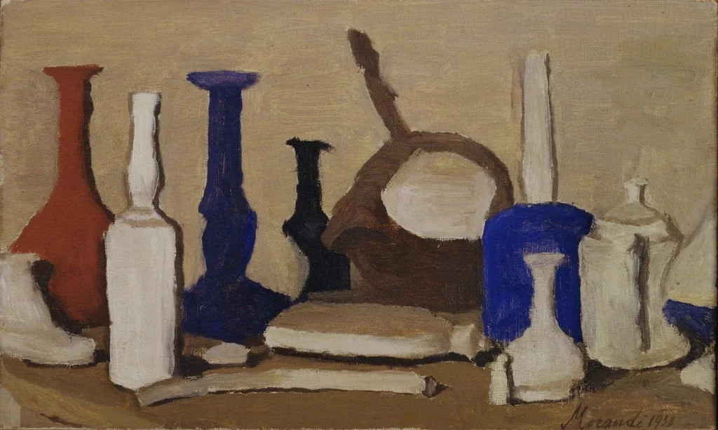 Untitled, by Giorgio Morandi, oil, 1938