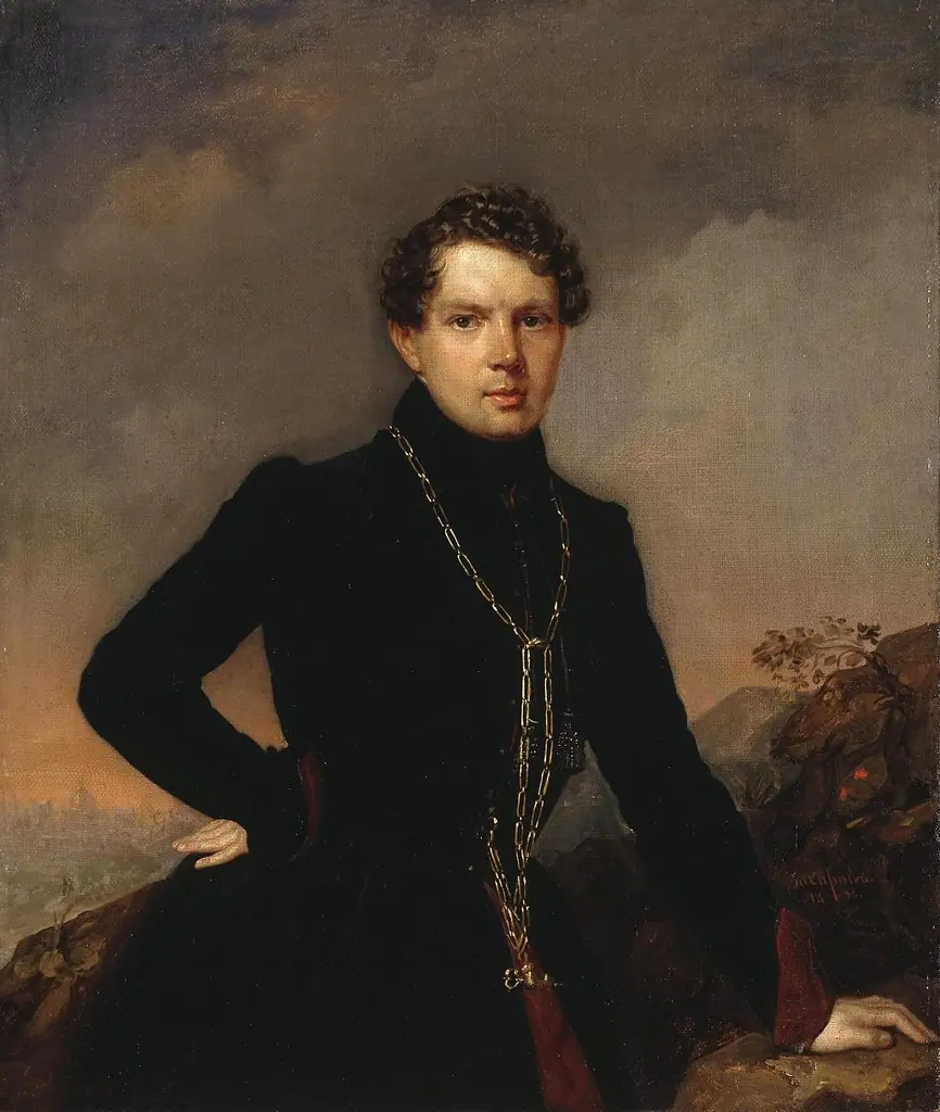 "Portrait of the Writer Alexander Muravyov "(1806-1874)