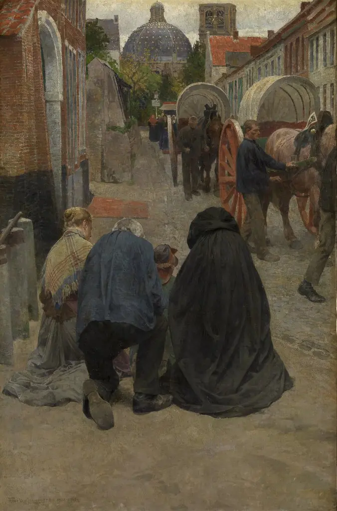 Arrival of the Procession