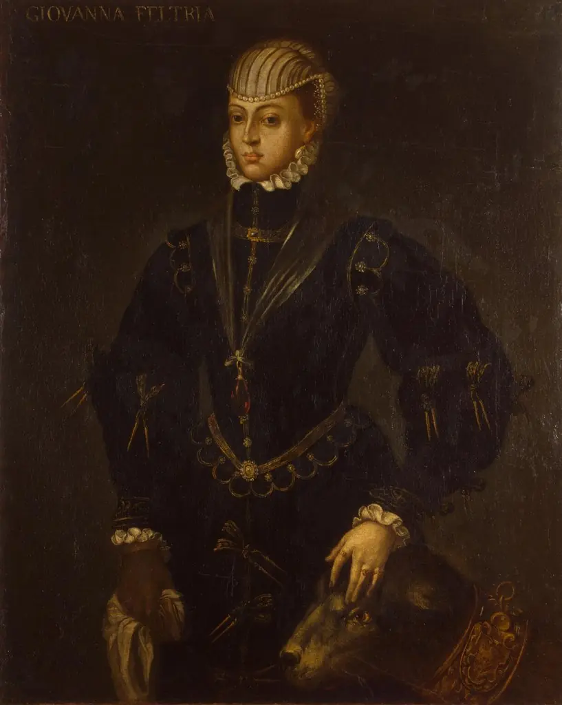 Portrait of Giovanna Feltria