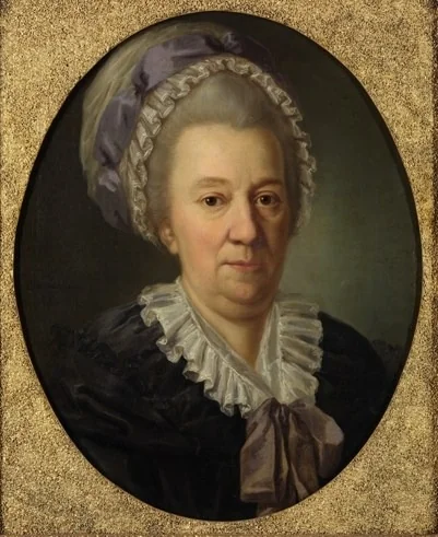 Catherine Cherkasova (nee Biron), by Joseph Friedrich August Darbes, oil, 1791