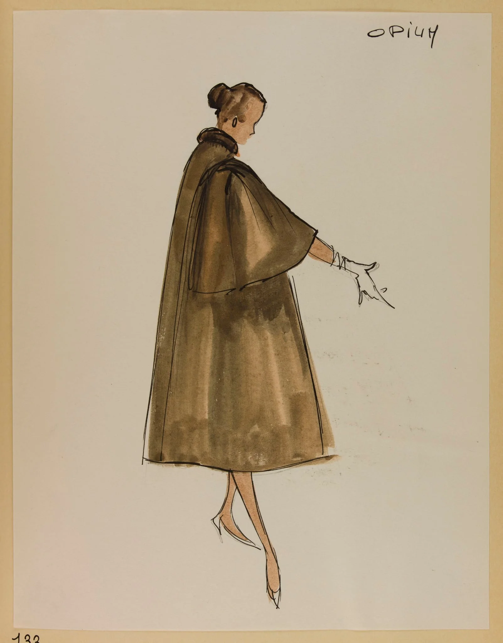 Opium, by Marie-Louise Carven, 1955