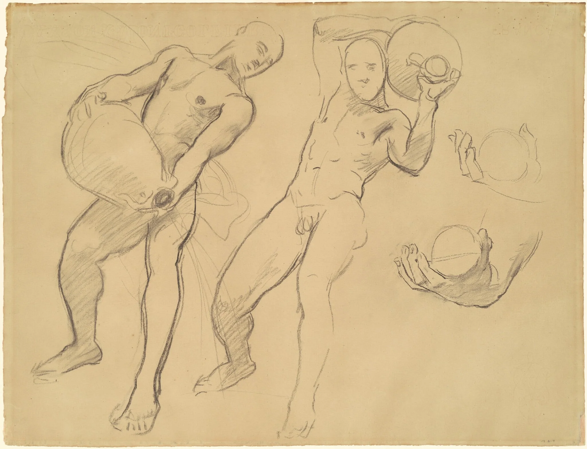 Studies of Notus for "The Winds"