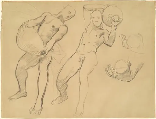 Studies of Notus for "The Winds"