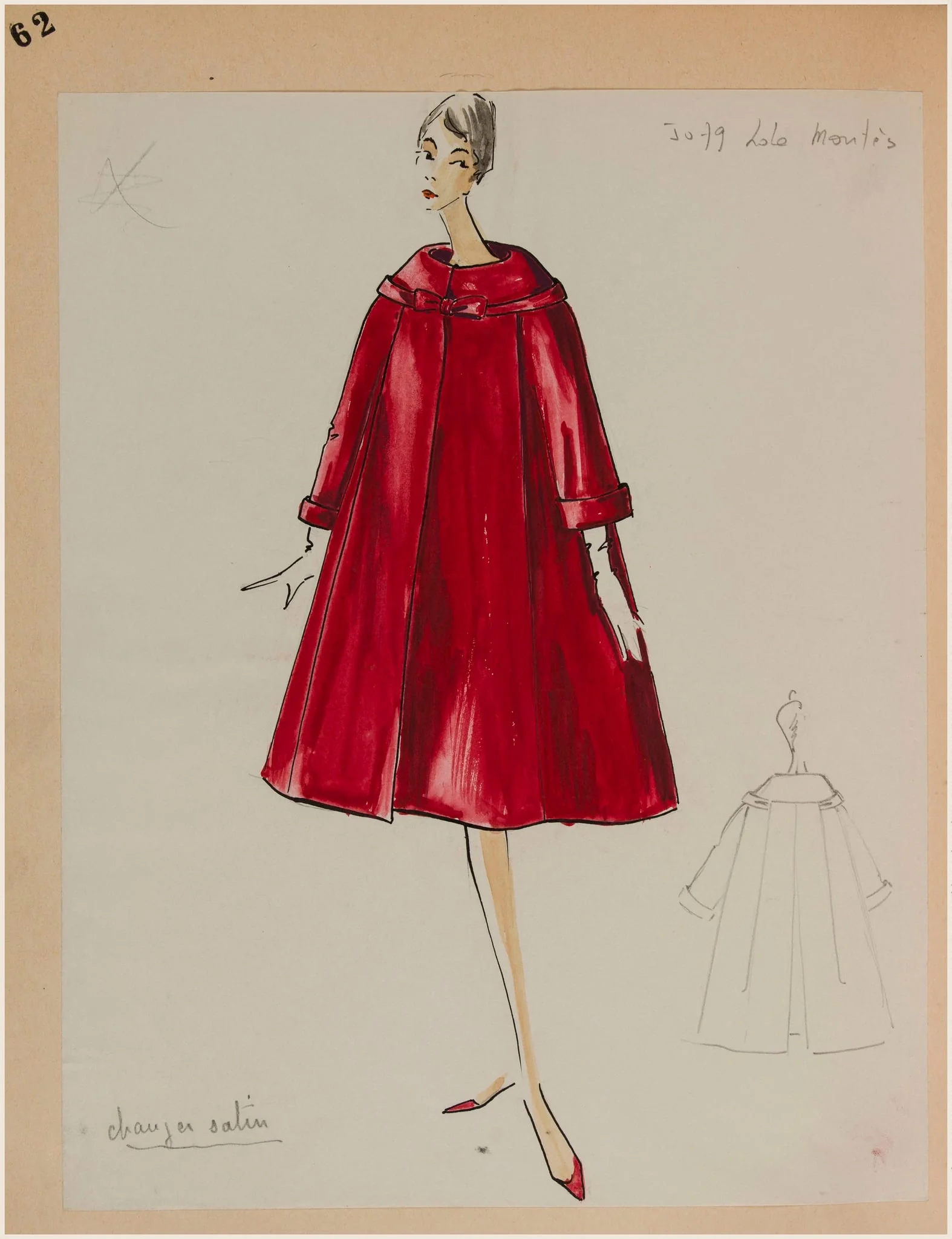 Lola Montès, by Carven, 1958