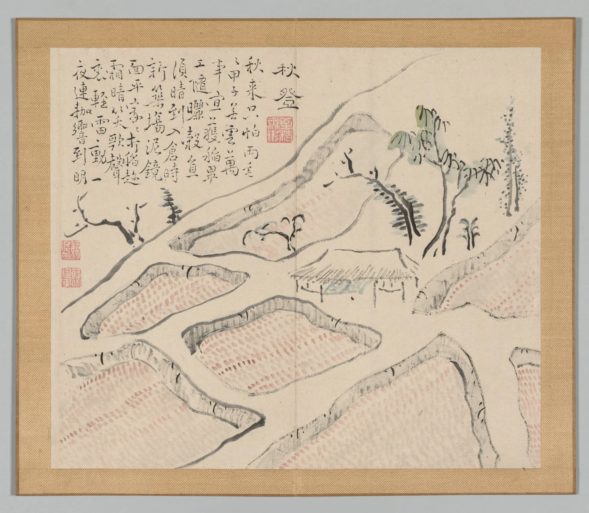 Reverberations of Taiga, Volume 2 (leaf 35), by Aoki Shukuya, 1704
