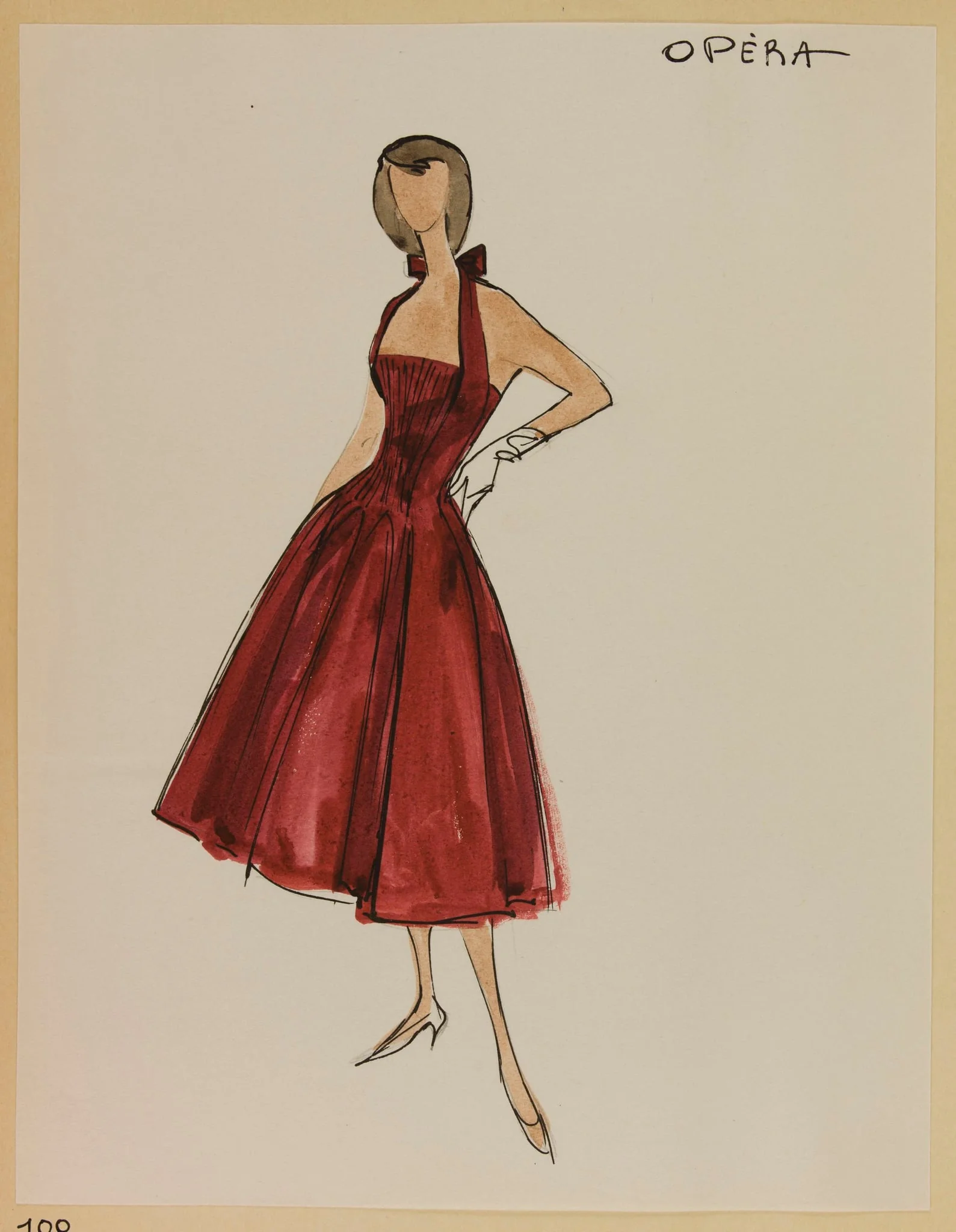 Opéra, by Marie-Louise Carven, 1955