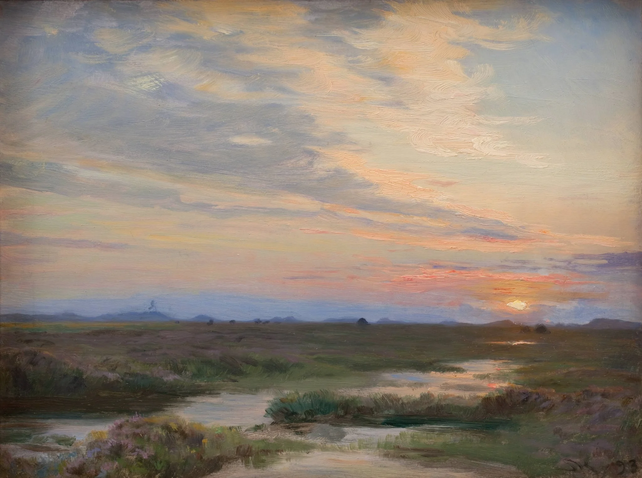 Evening at Skagen, by Unknown, 1893