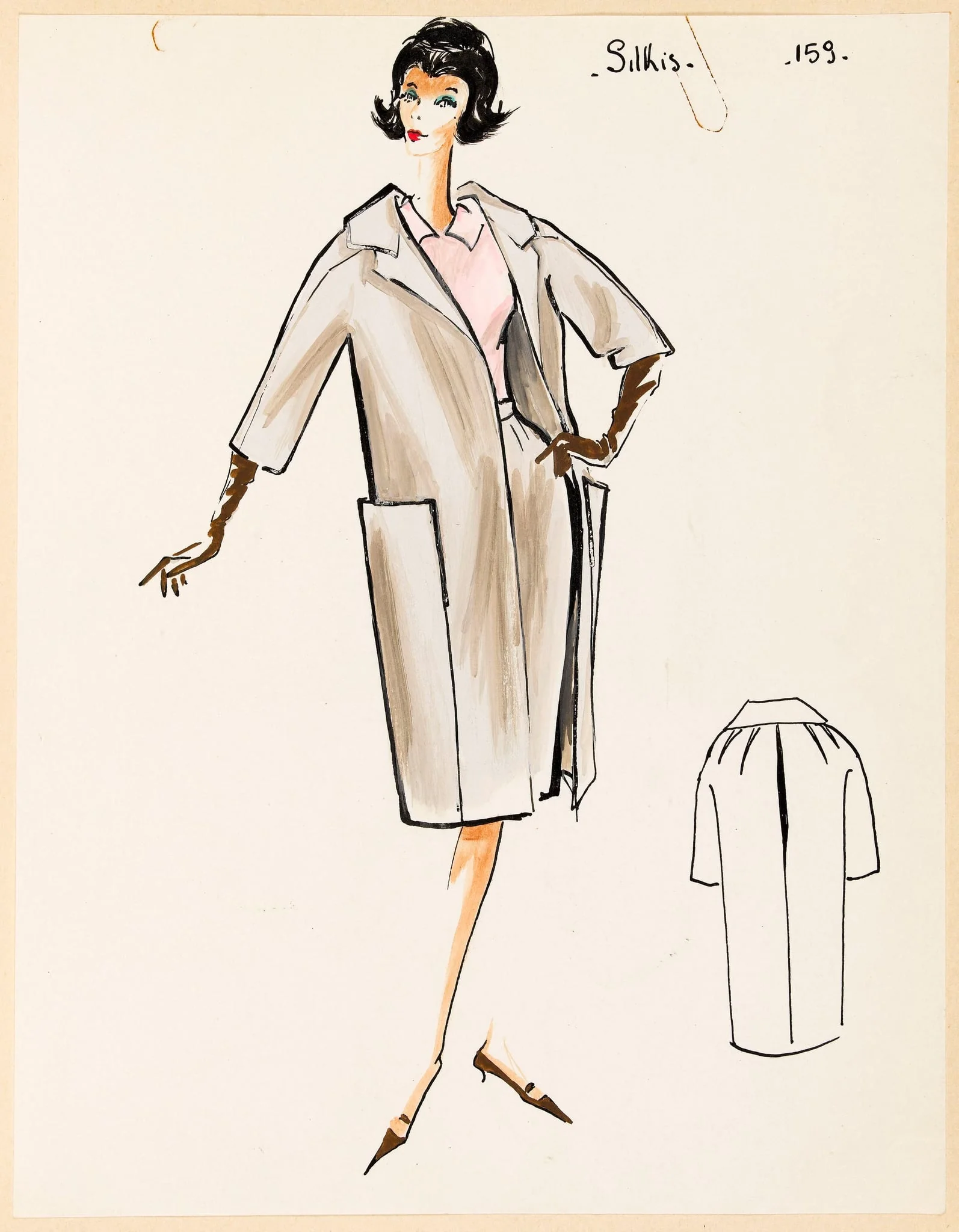 Silkis, by Marie-Louise Carven, 1959