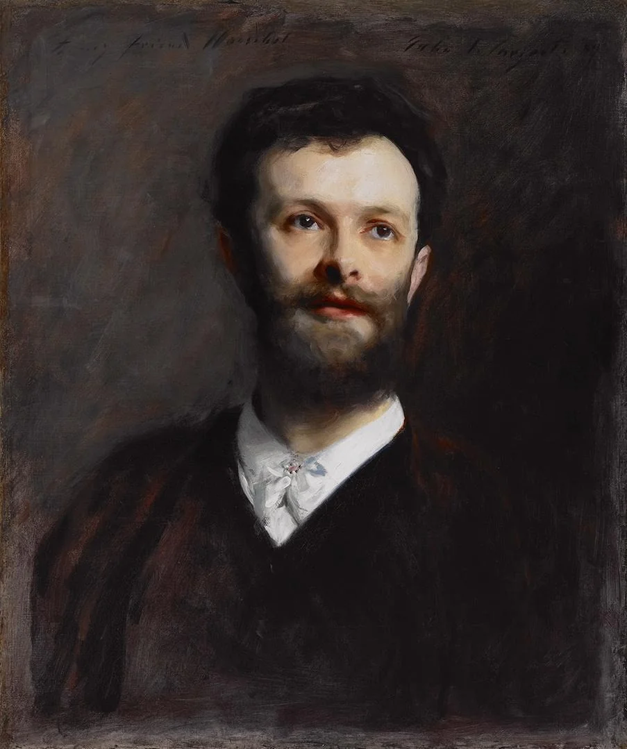 Portrait of George Henschel, by John Singer Sargent, oil, 1895
