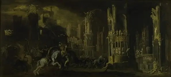 Architectural Fantasy with the Conversion of Saul (Saint Paul)