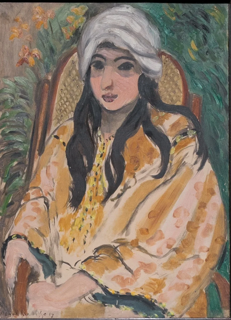 Portrait de Lorette au turban, by Henri Matisse, oil, 1917