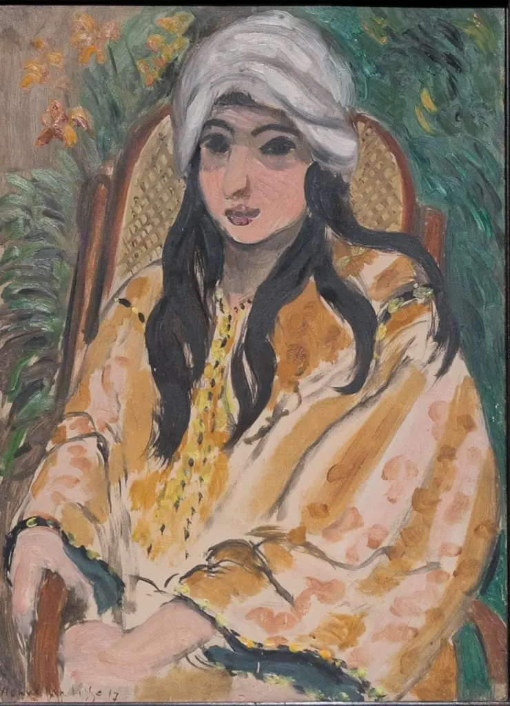 Portrait de Lorette au turban
