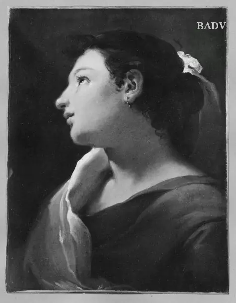Portrait of a young girl