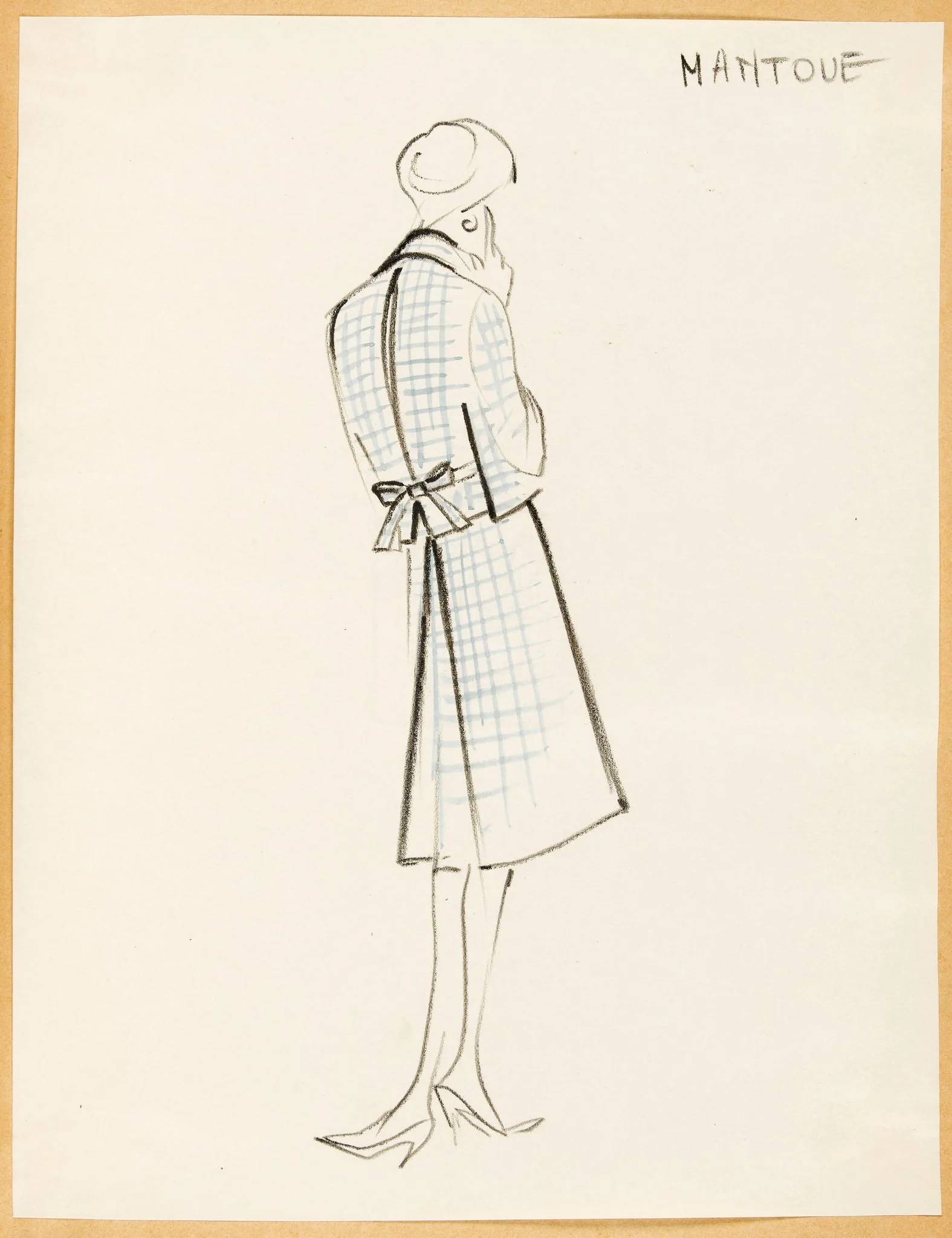 Mantoue, by Marie-Louise Carven, 1957