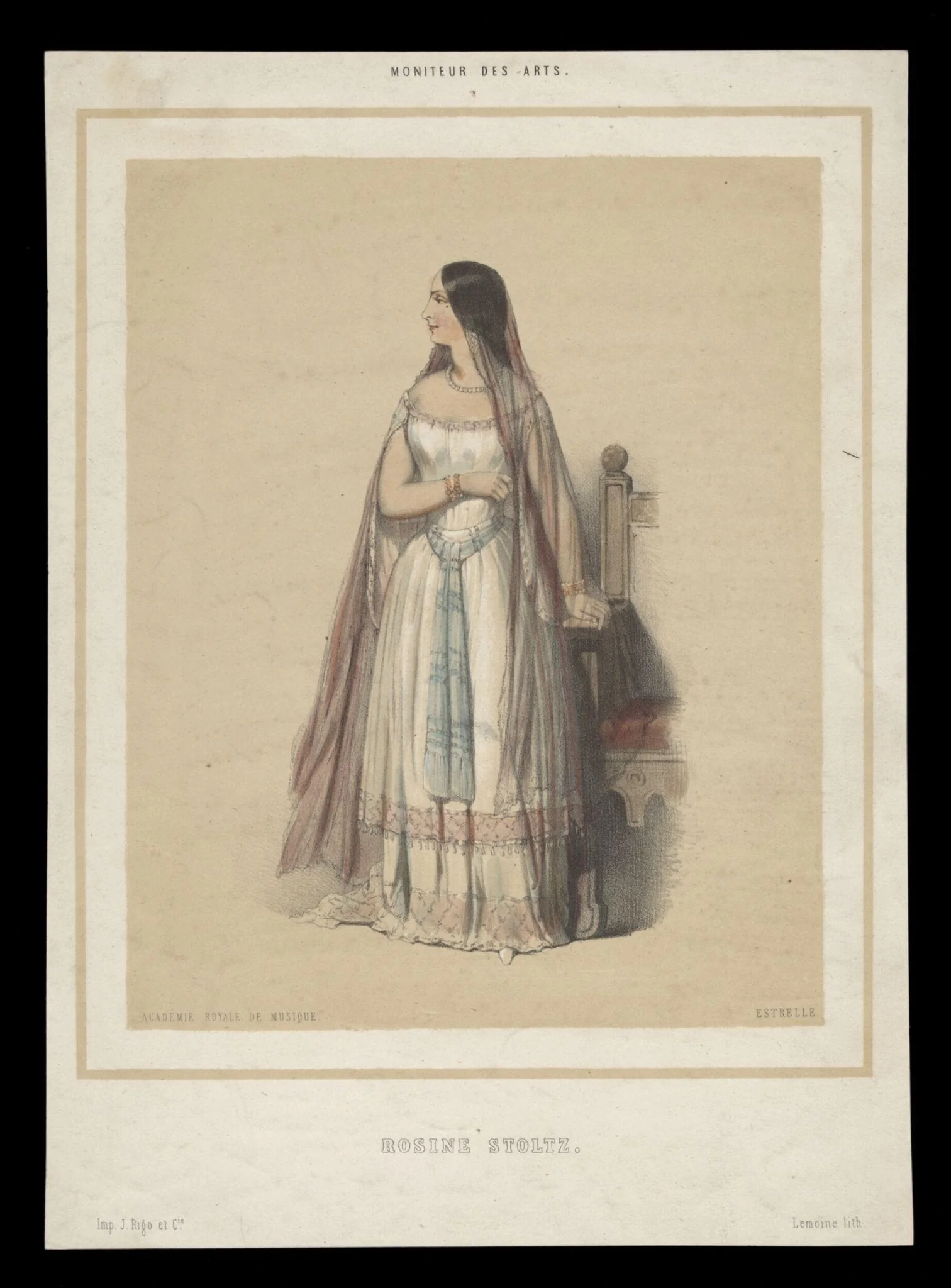 H Beard Print Collection, by J. Rigo et C.ie, 1850