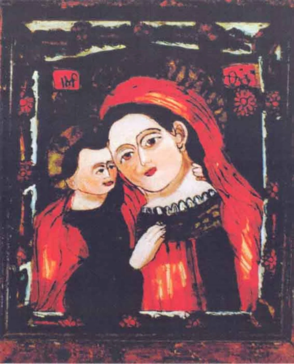 Fecioara cu Pruncul, by Unknown, 1850